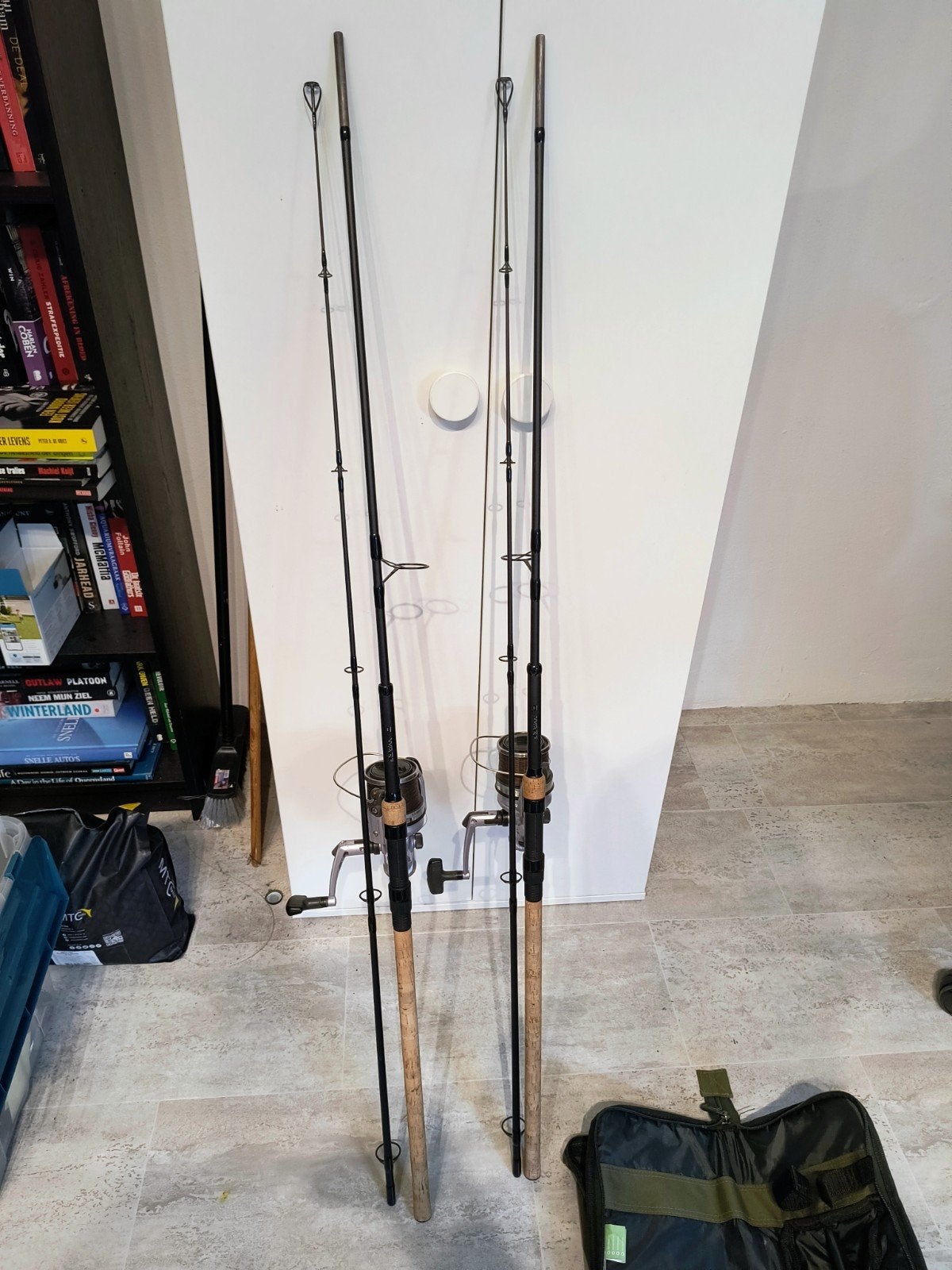 Nash dwarfs 10ft+Daiwa emblems, Watersport en Boten, Ophalen, Gebruikt, Complete set