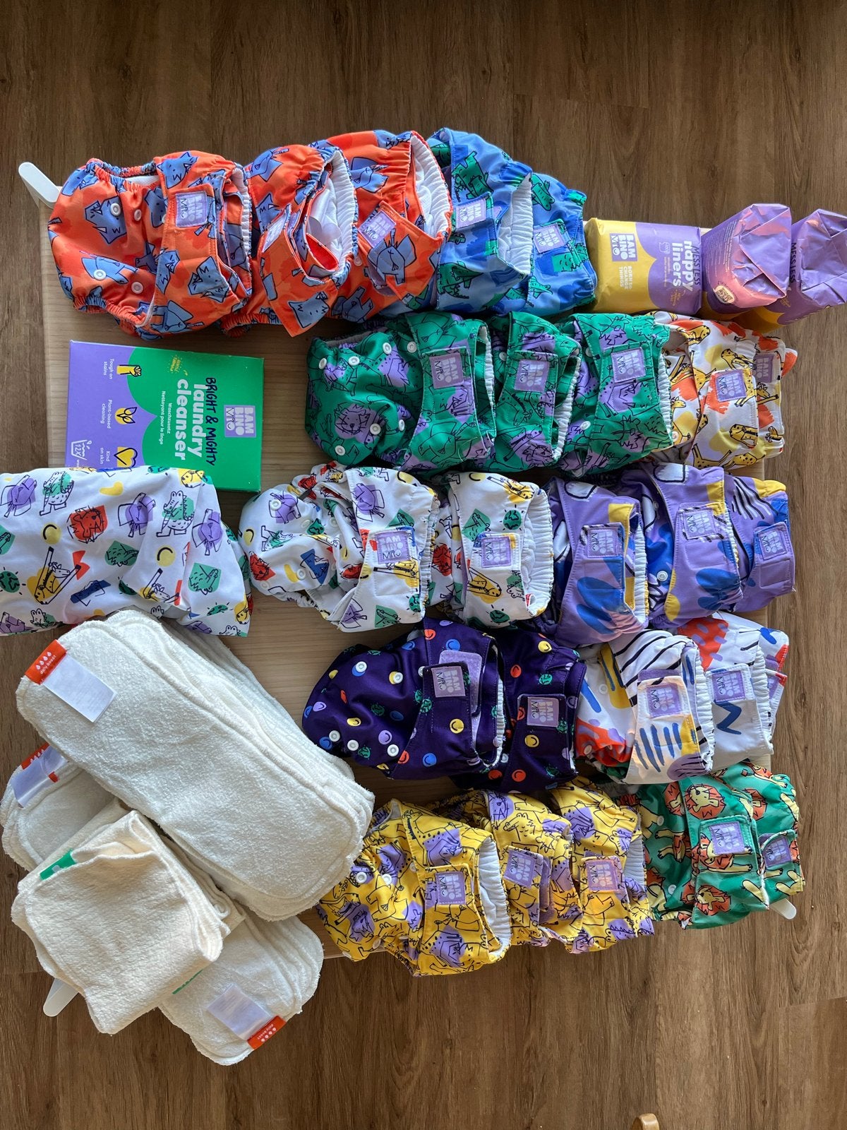 Bambino Mio Revolutionary Wasbare Luiers - Complete Set, Ophalen, Zo goed als nieuw