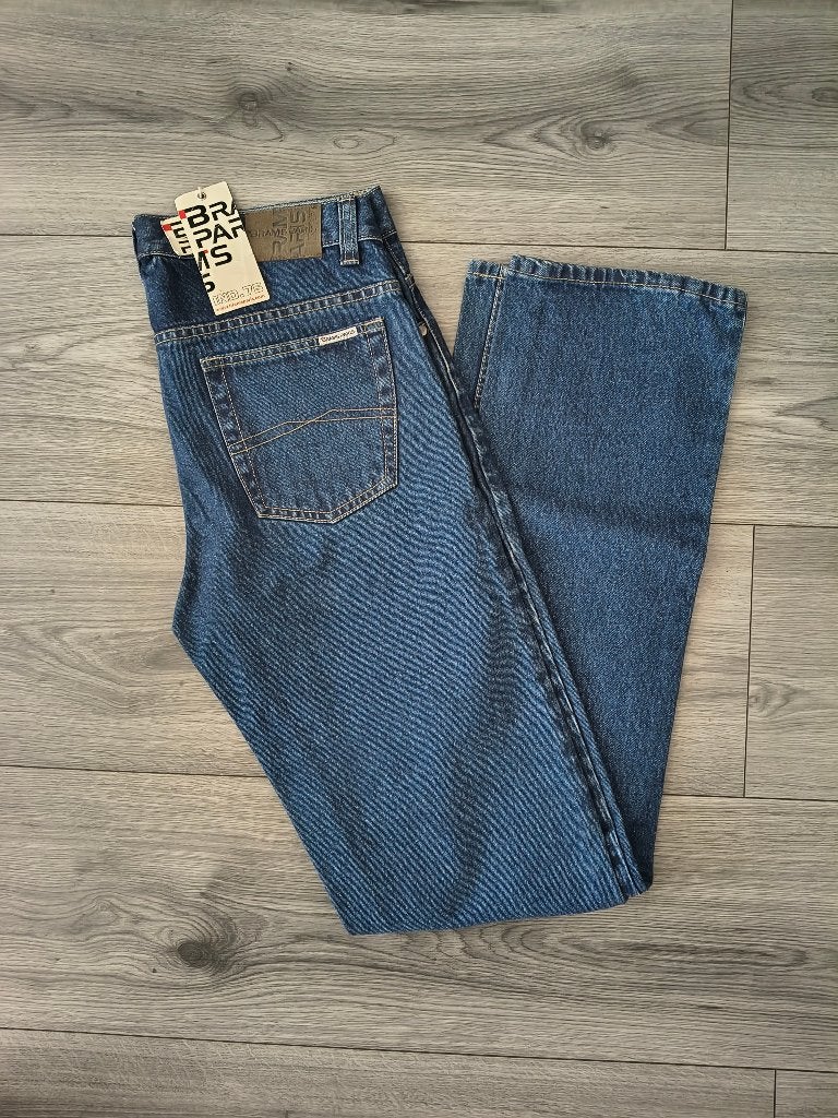 Bram's Paris Tom A50 Jeans W34 L38 – NIEUW – Straight Fit, Brams Paris, Blauw, Nieuw, Ophalen of Verzenden