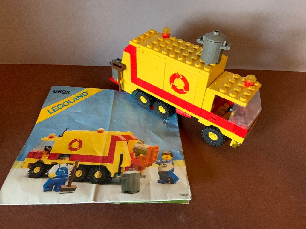 lego legoland 6639, afvalverzamelaar, Ophalen, Gebruikt, Lego