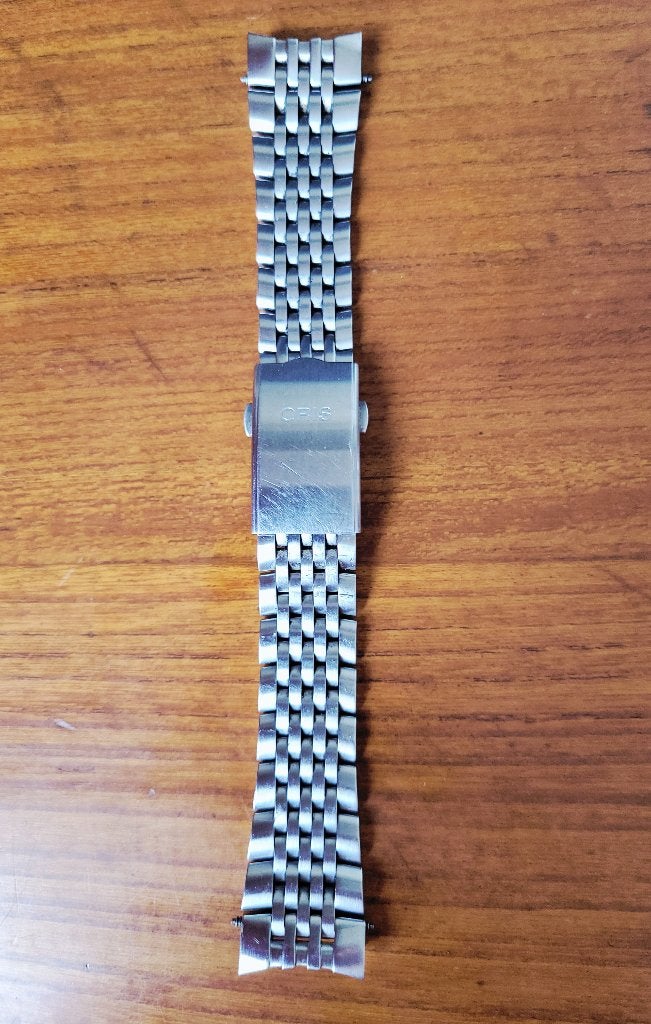 Oris Stainless Steel Bracelet, Overige merken, Staal, Gebruikt, Staal