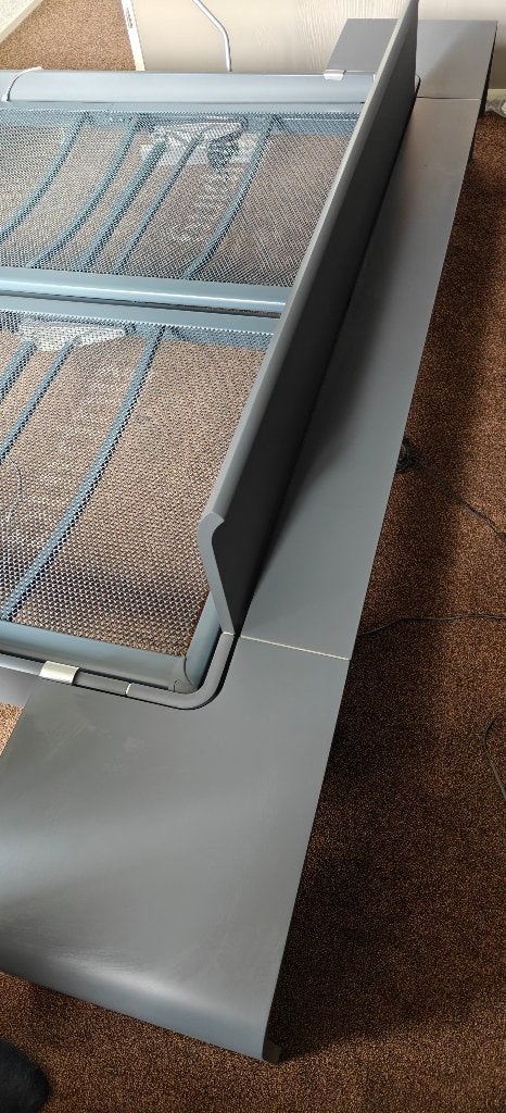Auping Auronde achterelement met nachtkastjes (2x), Ophalen, Gebruikt, Minder dan 45 cm, Minder dan 55 cm
