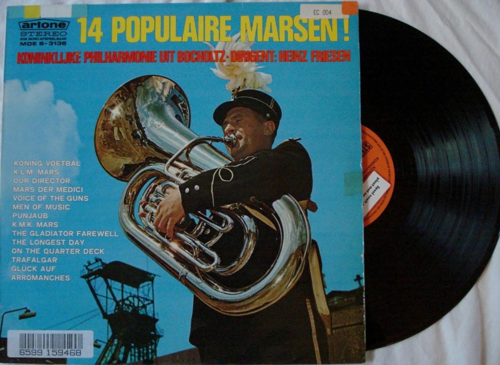Koninklijke Philharmonie uit Bocholtz - 14 populaire marsen, Cd's en Dvd's, Vinyl | Overige Vinyl, Ophalen of Verzenden, Gebruikt