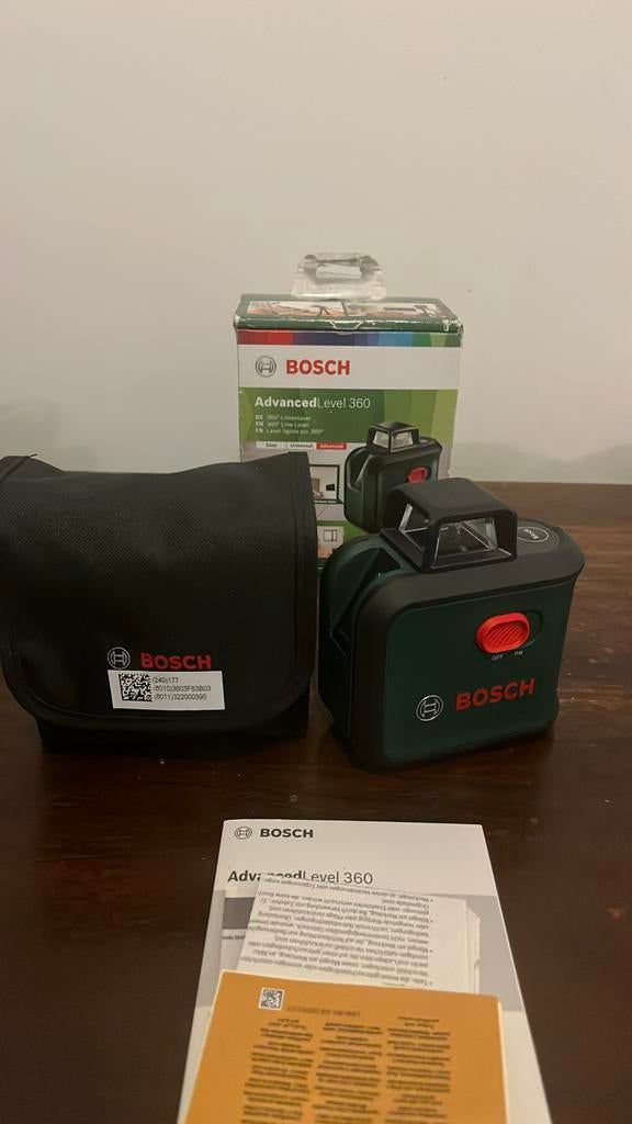 Bosch Groene Lijnlaser | Nieuw & Ongebruikt, Ophalen of Verzenden, Nieuw
