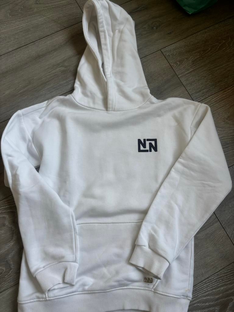 Nik&Nik hoodie maat 12 wit, Ophalen of Verzenden, Zo goed als nieuw, Meisje, Trui of Vest