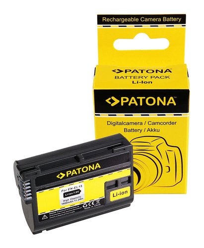 Battery ENEL15 NIKON V1 D7000 D800 Z6 Z7 100% DECODED, Nieuw