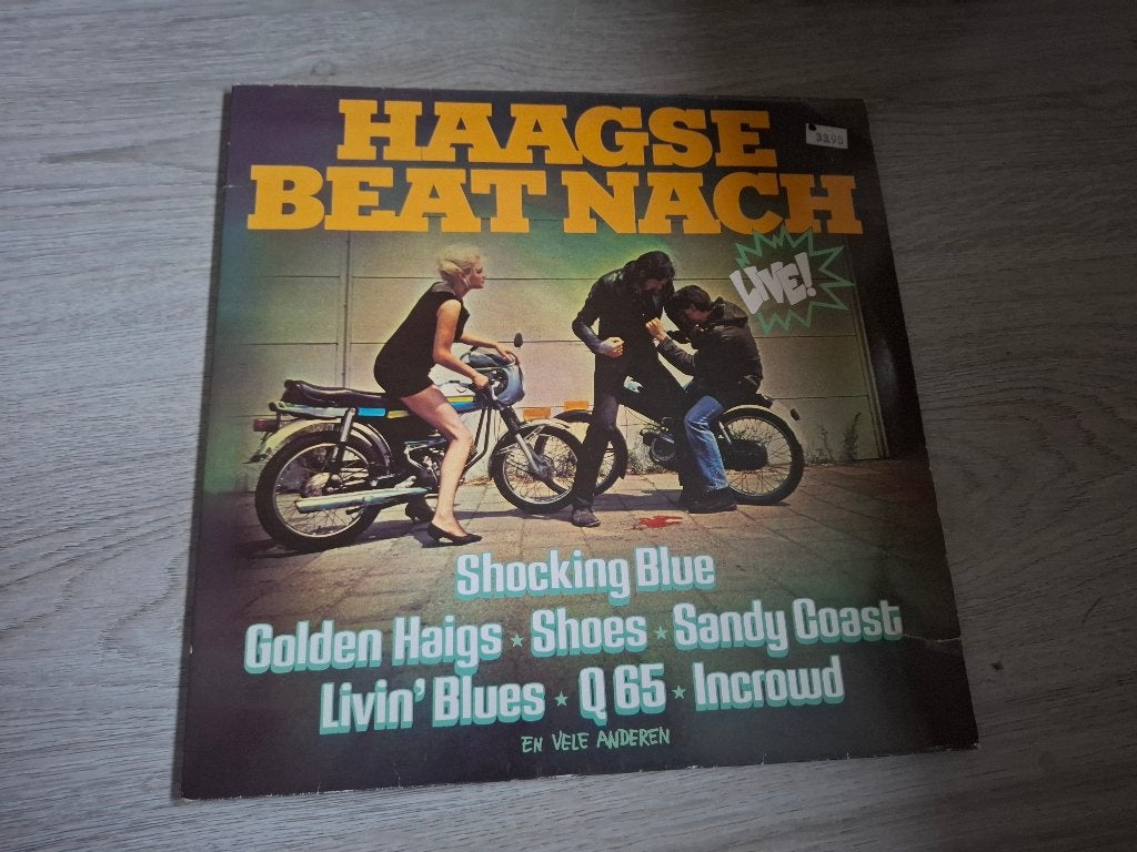 2 LP Verzamel Haagse Beat Nach Live. (1980), Cd's en Dvd's, Vinyl | Verzamelalbums, LP, Gebruikt, Originele persing, Overige genres