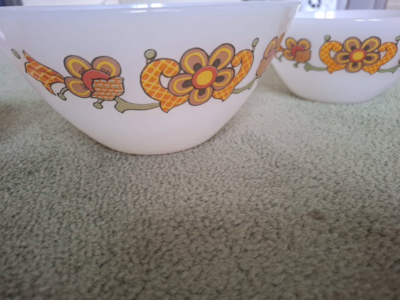 Set vintage nestschalen, Ophalen of Verzenden