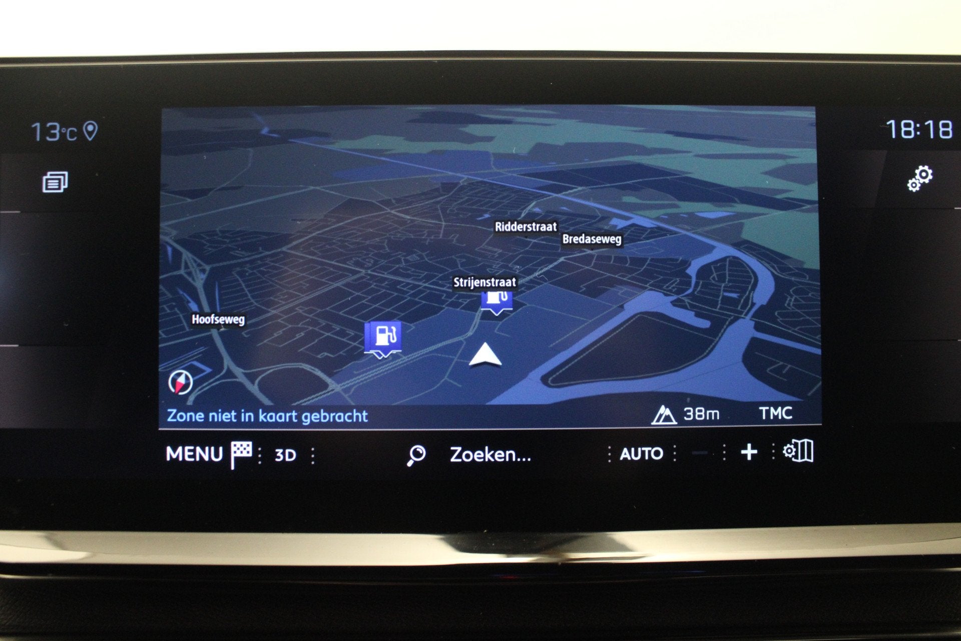 Peugeot 5008 1.2 PureTech GT-Line (bj 2022, automaat), Auto's, Peugeot, Gebruikt, 1199 cc, Blauw, 7 stoelen