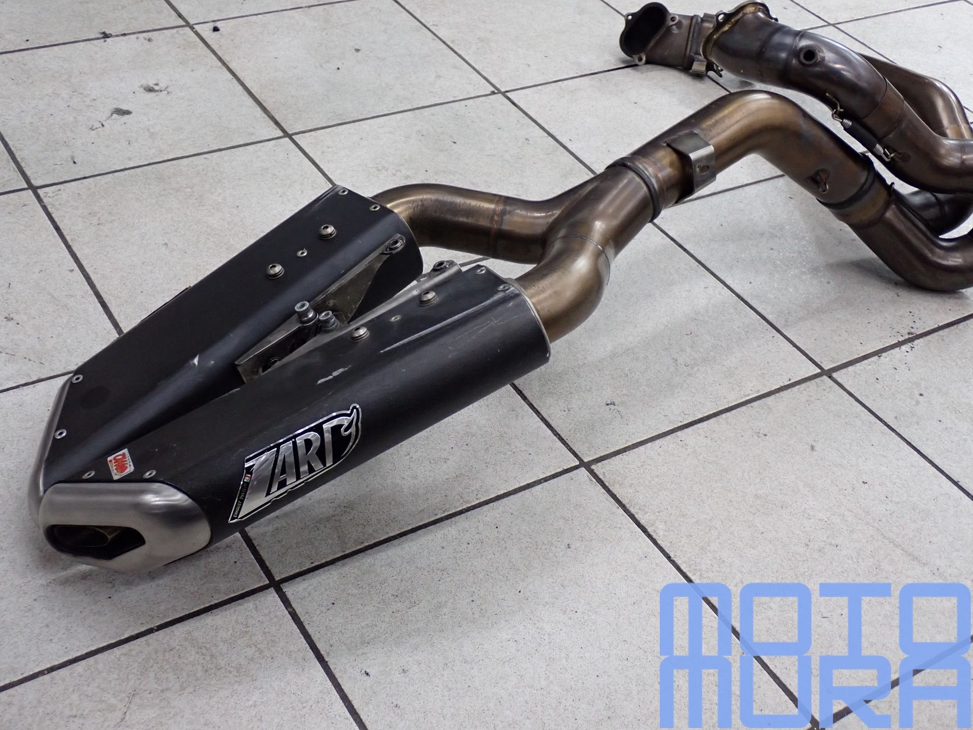 Ducati panigale 1199 1299 2012 - 2018 ZARD race uitlaatsyste, Motoren, Gebruikt, -, -, Ophalen of Verzenden