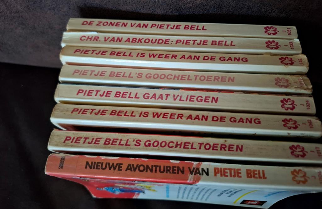 Pietje Bell Boekenreeks - 8 Delen, Ophalen of Verzenden, Gelezen, Chris van Abkoude, Fictie algemeen