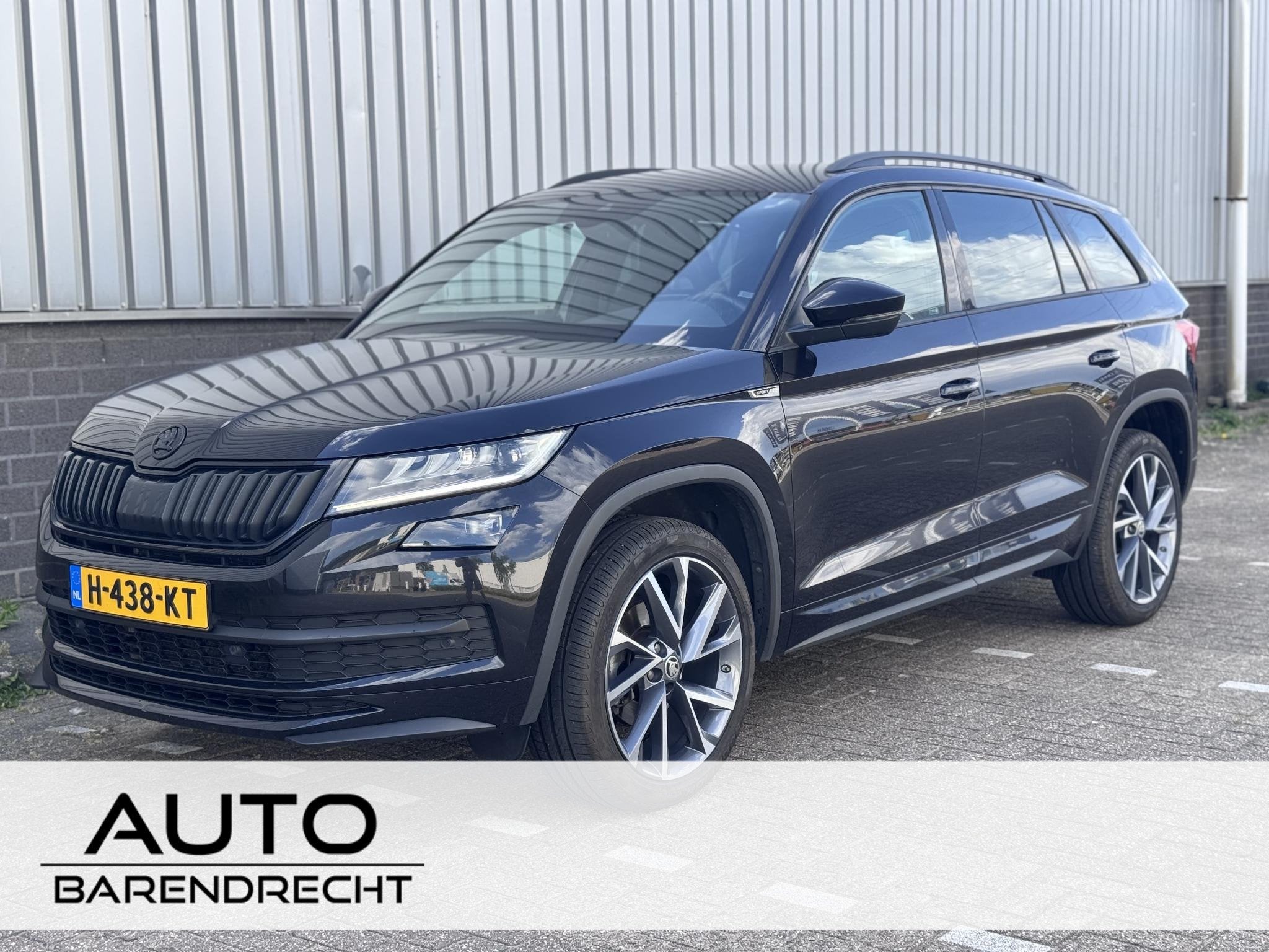Skoda Kodiaq 1.5 TSI Sportline Business 20” | Keyless | Tr, Auto's, 4 cilinders, 150 pk, Zwart, Origineel Nederlands