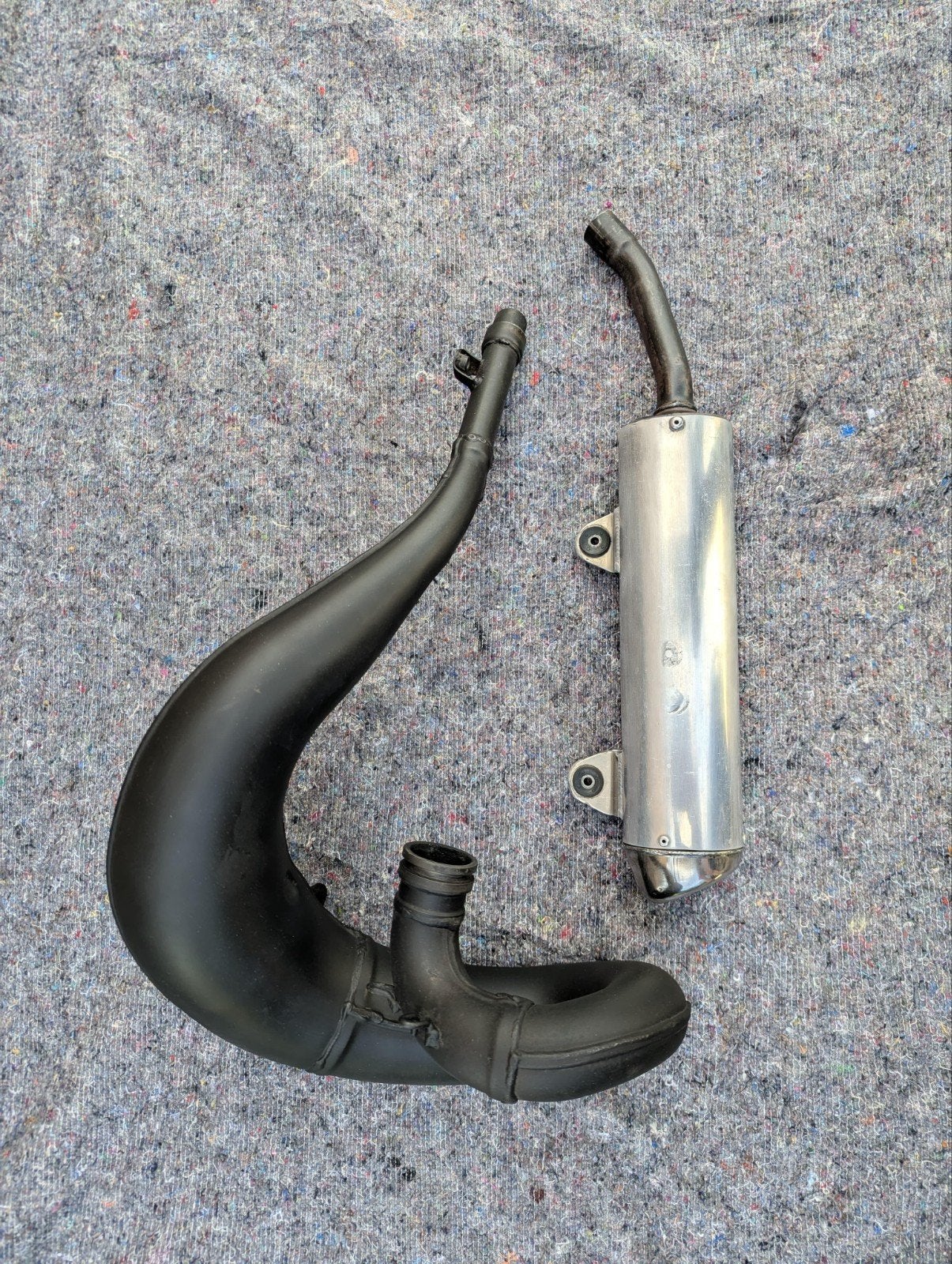 suzuki rm 250 uitlaat set origineel, Motoren, Onderdelen | Suzuki, Ophalen, Gereviseerd