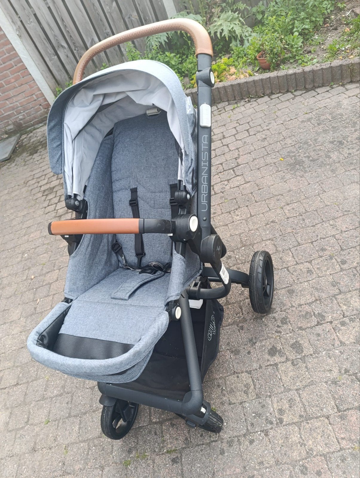 Urbanista Combiwagen met Reiswieg en Autostoeltje, Overige merken, Gebruikt, Met autostoeltje, Ophalen of Verzenden