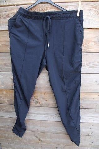 Broek donkerblauw Helena Hart mt M travelstof Vaste prijs, Maat 38/40 (M), Blauw, Zo goed als nieuw, Lang