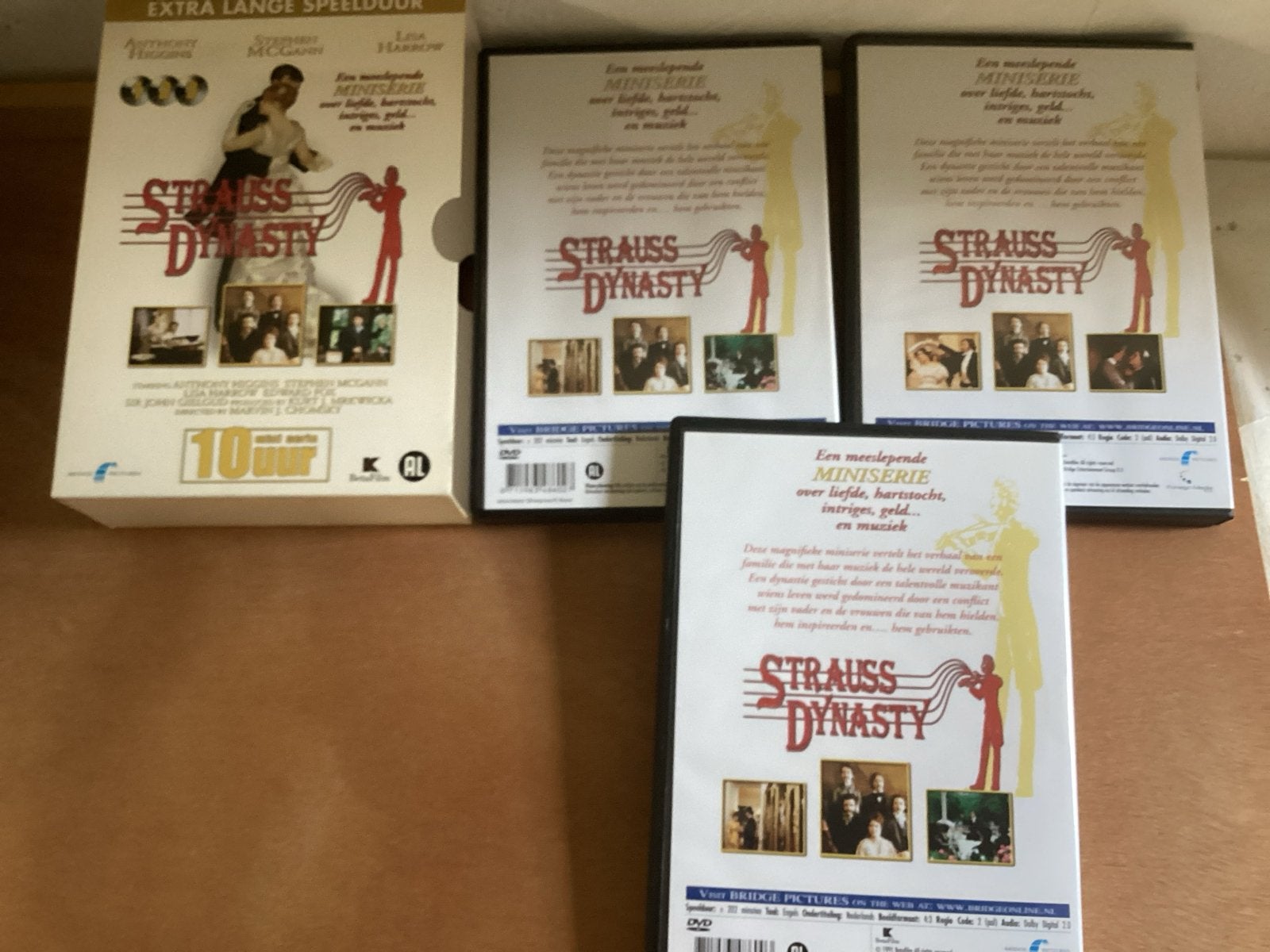 Strauss Dynasty - Complete Miniserie DVD Boxset, Vanaf 6 jaar, Ophalen of Verzenden, Gebruikt