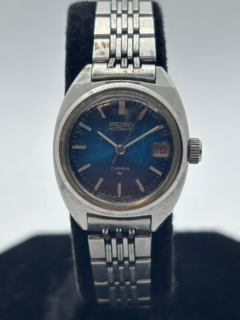 Seiko vintage dames horloge ‘handopwinder’, Gebruikt, Staal, Polshorloge, Ophalen of Verzenden