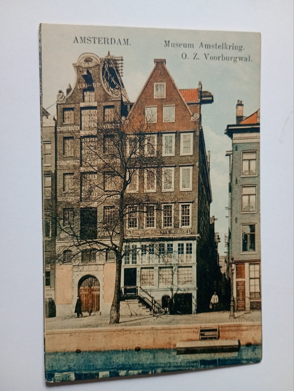 Amsterdam Oudezijds Voorburgwal Museum Amstelkring, Ophalen of Verzenden, Voor 1920, Ongelopen, Noord-Holland