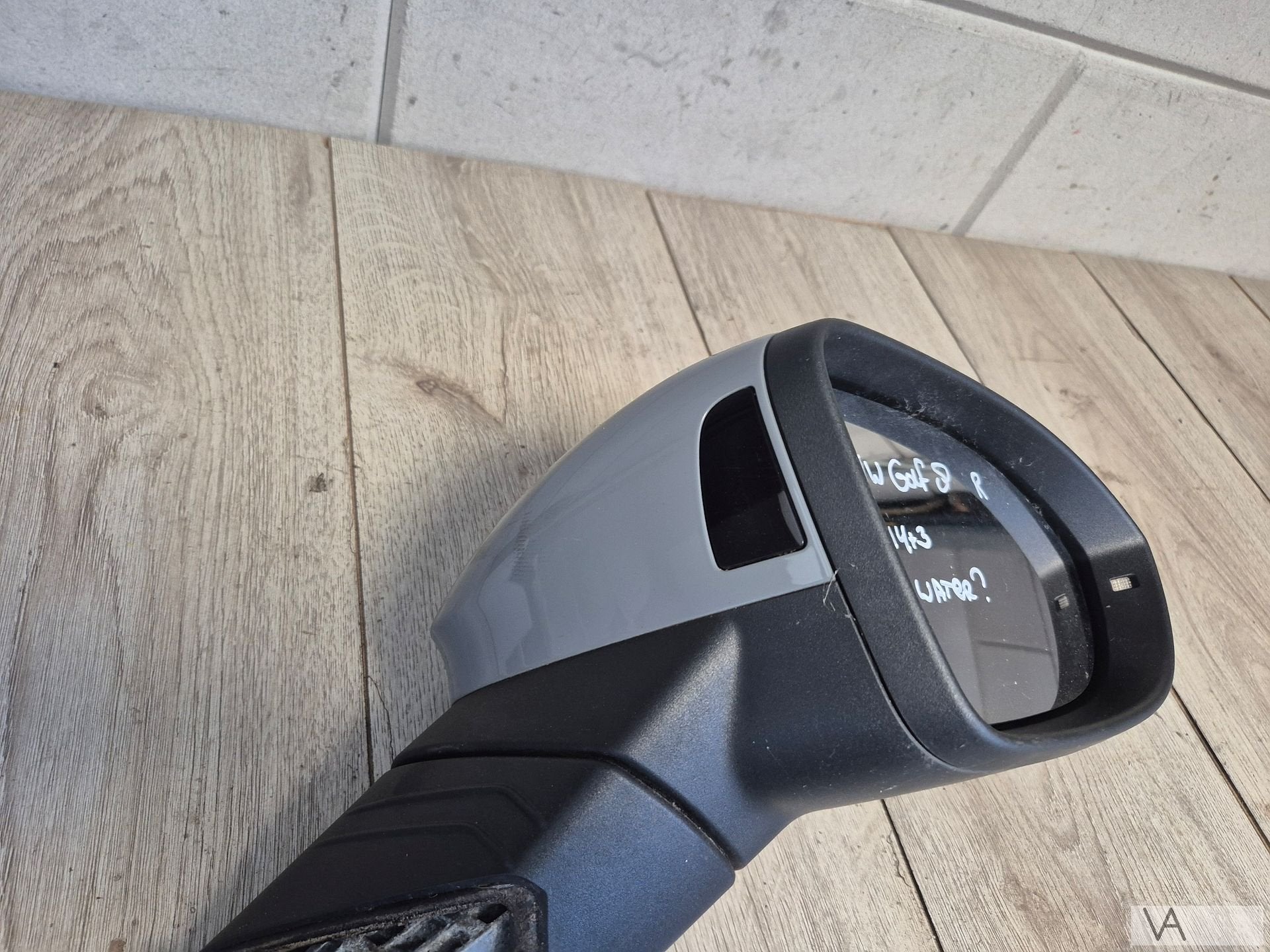 Spiegel rechts van VW Golf 8 2019 - 2025 met dodehoek €200, Auto-onderdelen, Gebruikt, -, Volkswagen, -