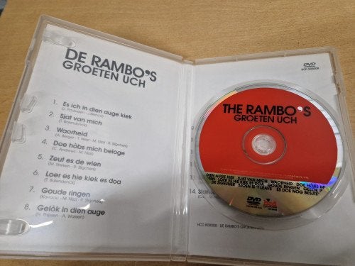 dvd the rambo's groeten uch, Ophalen of Verzenden