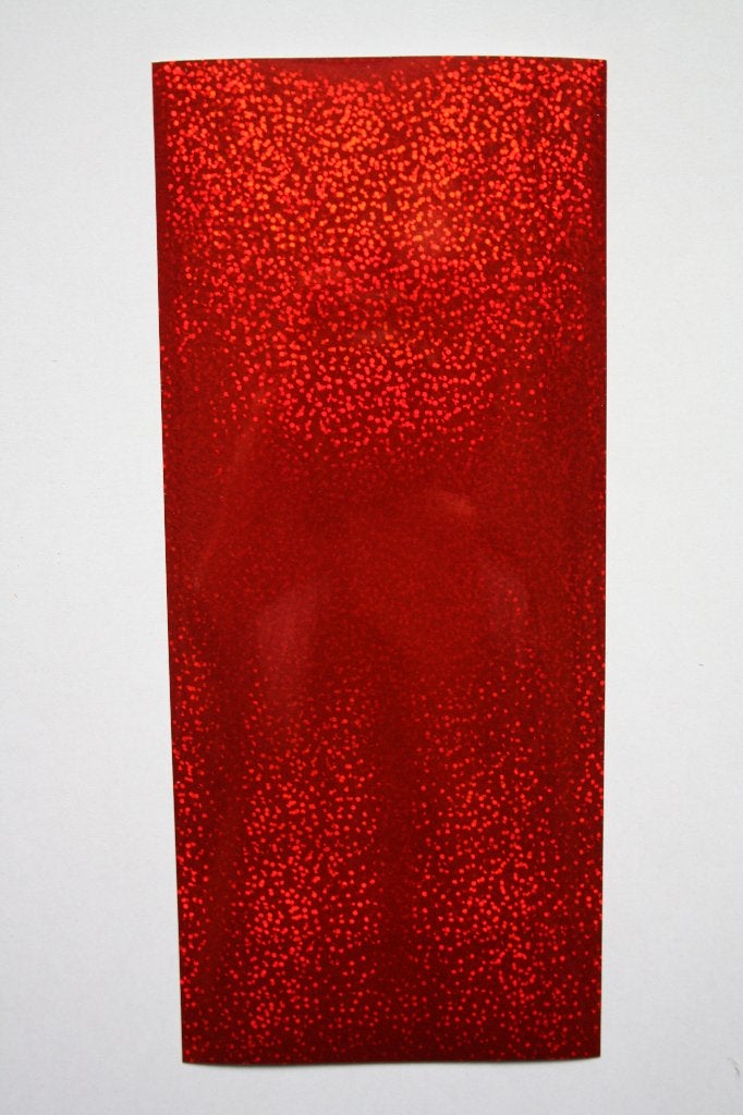 7 st. Hologram sierstickers stippeltjes rood 8555, Ophalen of Verzenden, Nieuw, Kerst, Overige typen