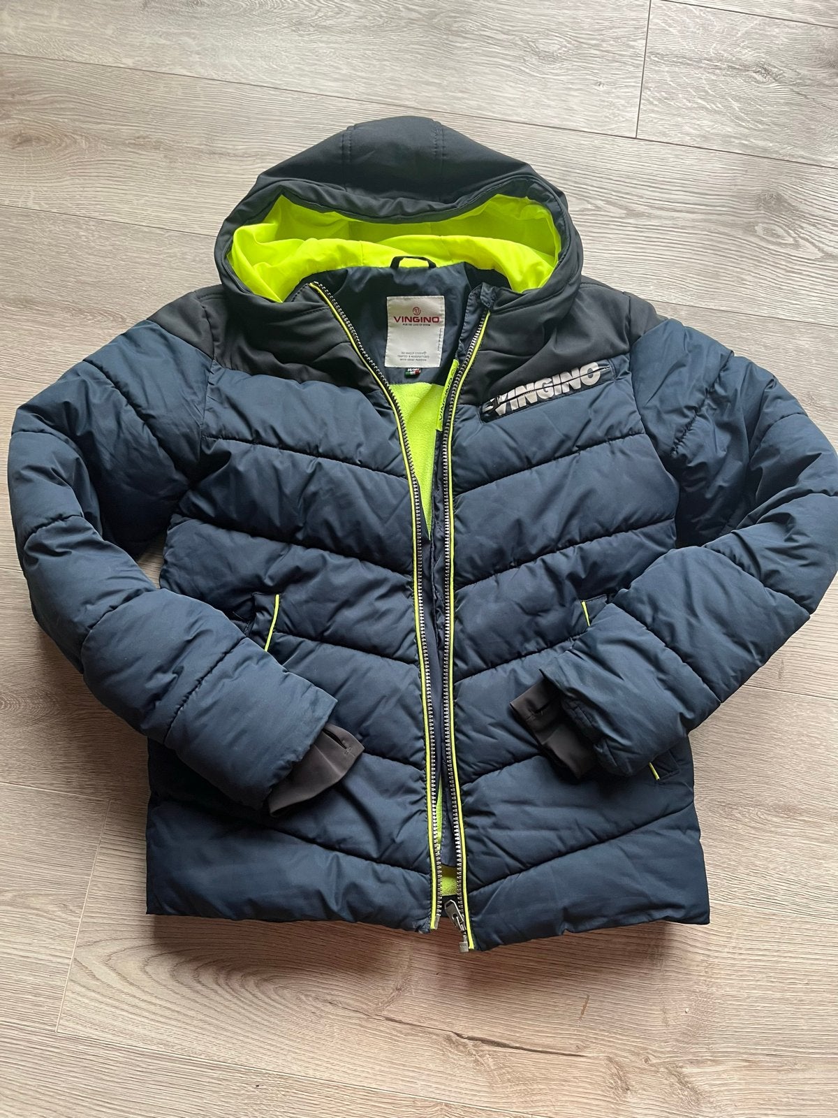 Vingino winterjas jongens maat 164 zo goed als nieuw, Ophalen of Verzenden, Zo goed als nieuw, Jongen, Jas