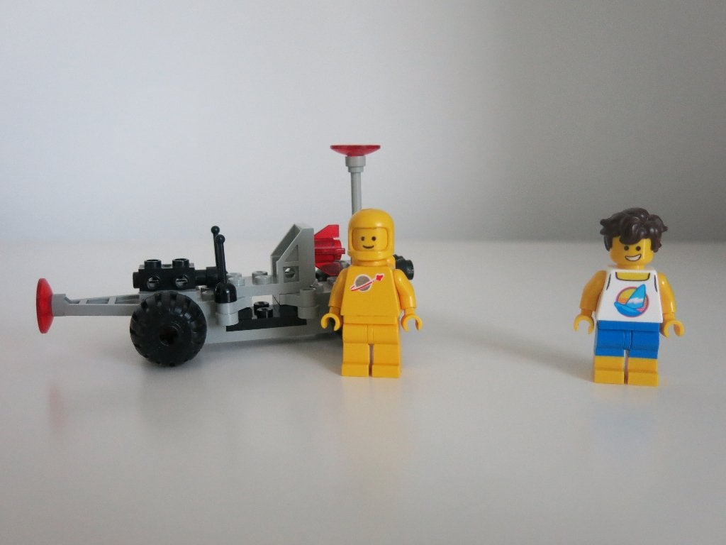 LEGO Classic Space - 6826 - Crater Crawler, Compleet, Gebruikt, Lego, Ophalen of Verzenden