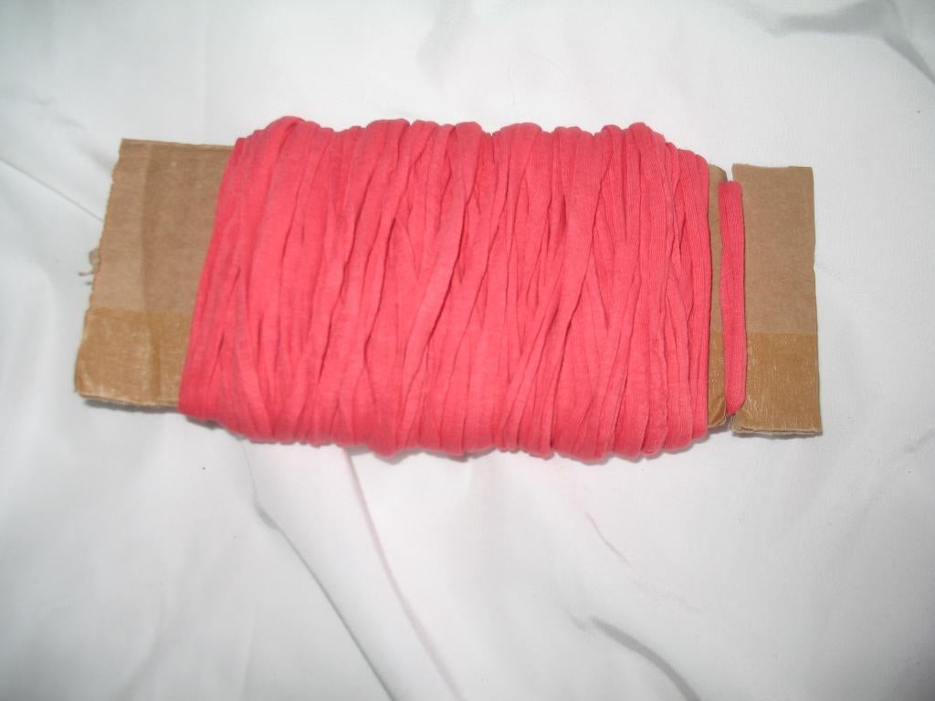 Stretch Hobby Tricot T-shirt/ Spaghetti Bandgaren Roze 20 M, Ophalen of Verzenden, Nieuw
