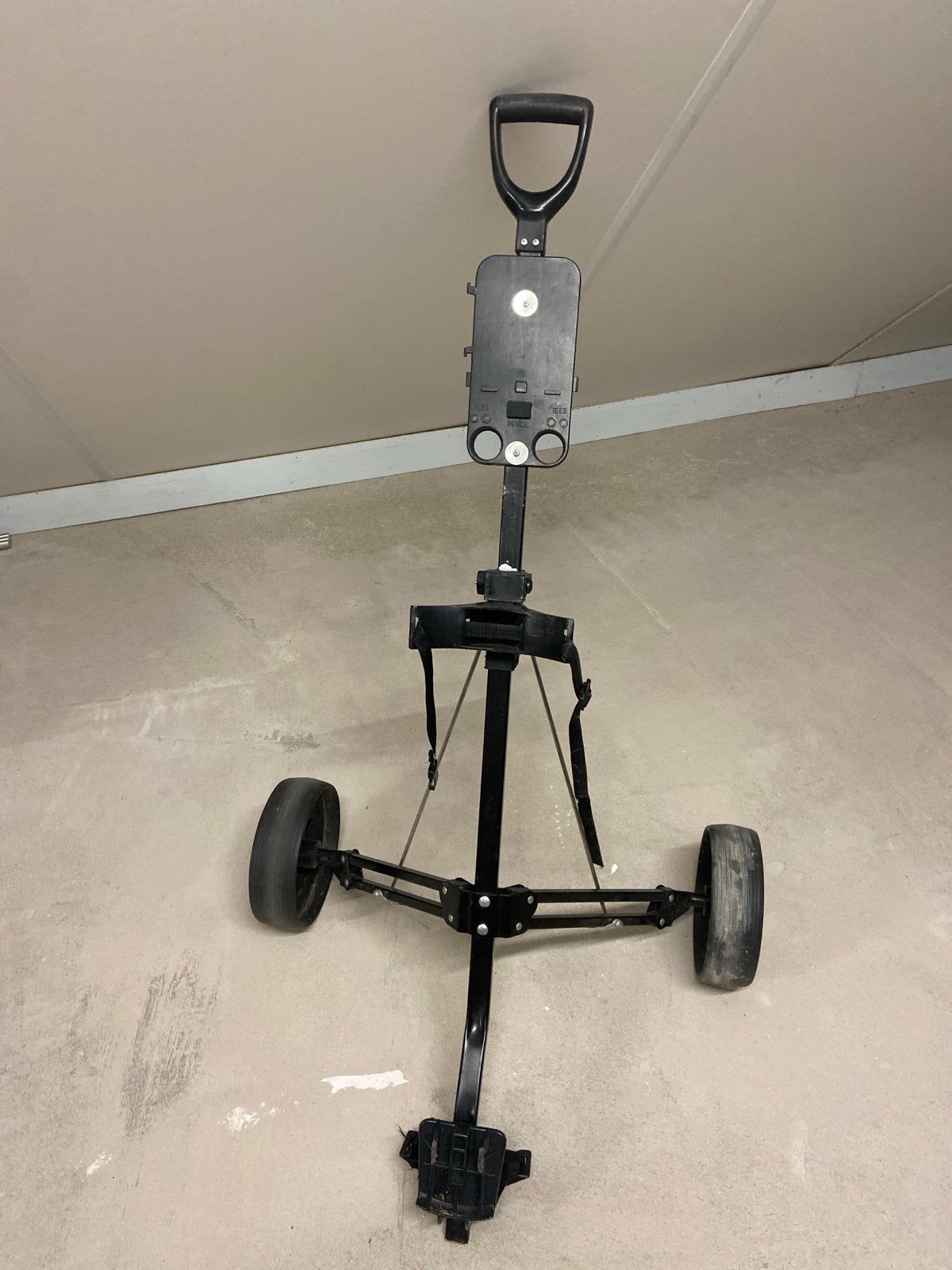 Golfkar - Handige Golftrolley voor op de baan, Ophalen, Gebruikt, Golfkar, Overige merken