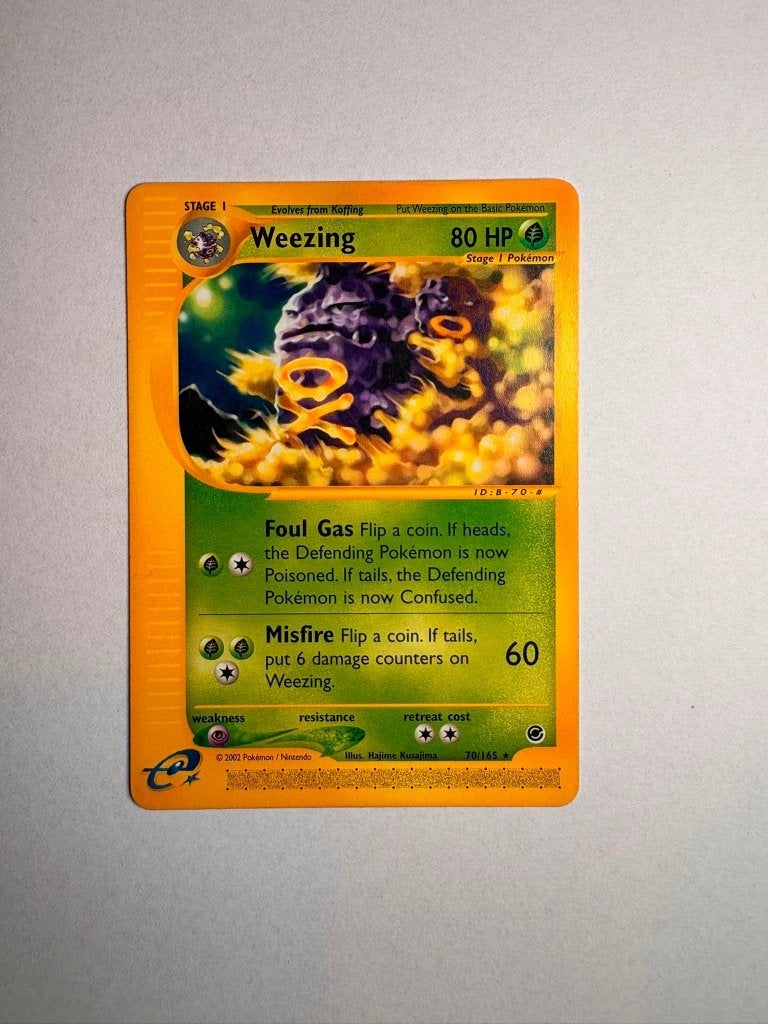 Weezing (EX 70), Verzenden, Zo goed als nieuw, Losse kaart