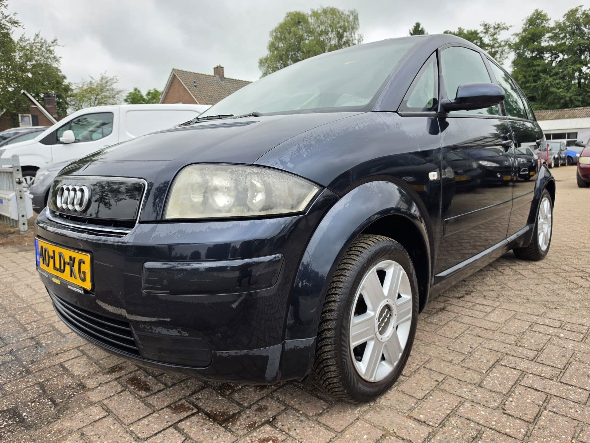 Audi A2 1.4 ( A.P.K. tot MEI 2027 !), Auto's, Stof, Gebruikt, 4 cilinders, Origineel Nederlands