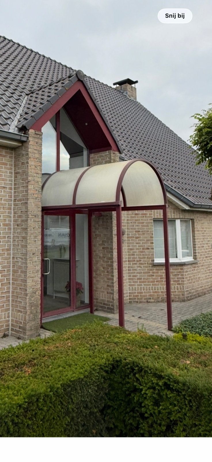 Voordeur luifel - Bescherming en stijl voor uw entree, Tuin en Terras, Overkappingen, Ophalen, Gebruikt, Overige typen