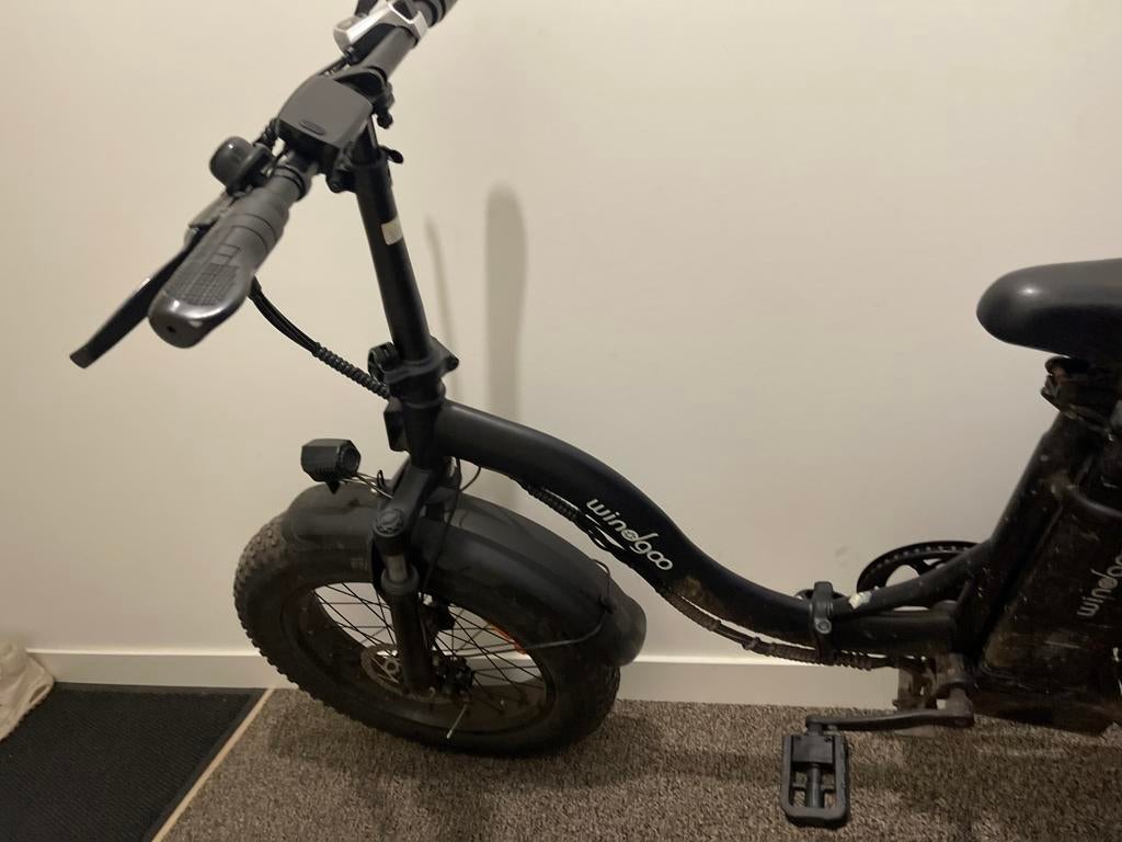 Windgoo E20 Pro opvouwbare elektrische fiets, Gebruikt, Minder dan 47 cm, 30 tot 50 km per accu, Ophalen