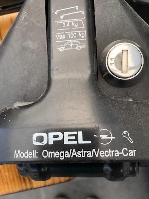 Dakdrager voor Opel, oudere type, Ophalen, Gebruikt