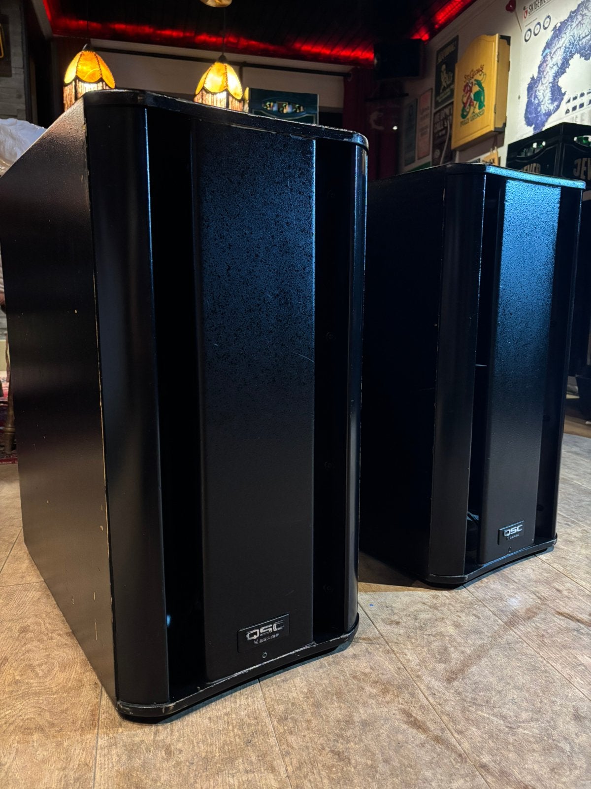 TK QSC K SUB 1000 watt, Audio, Tv en Foto, Luidsprekers, Ophalen of Verzenden, Gebruikt