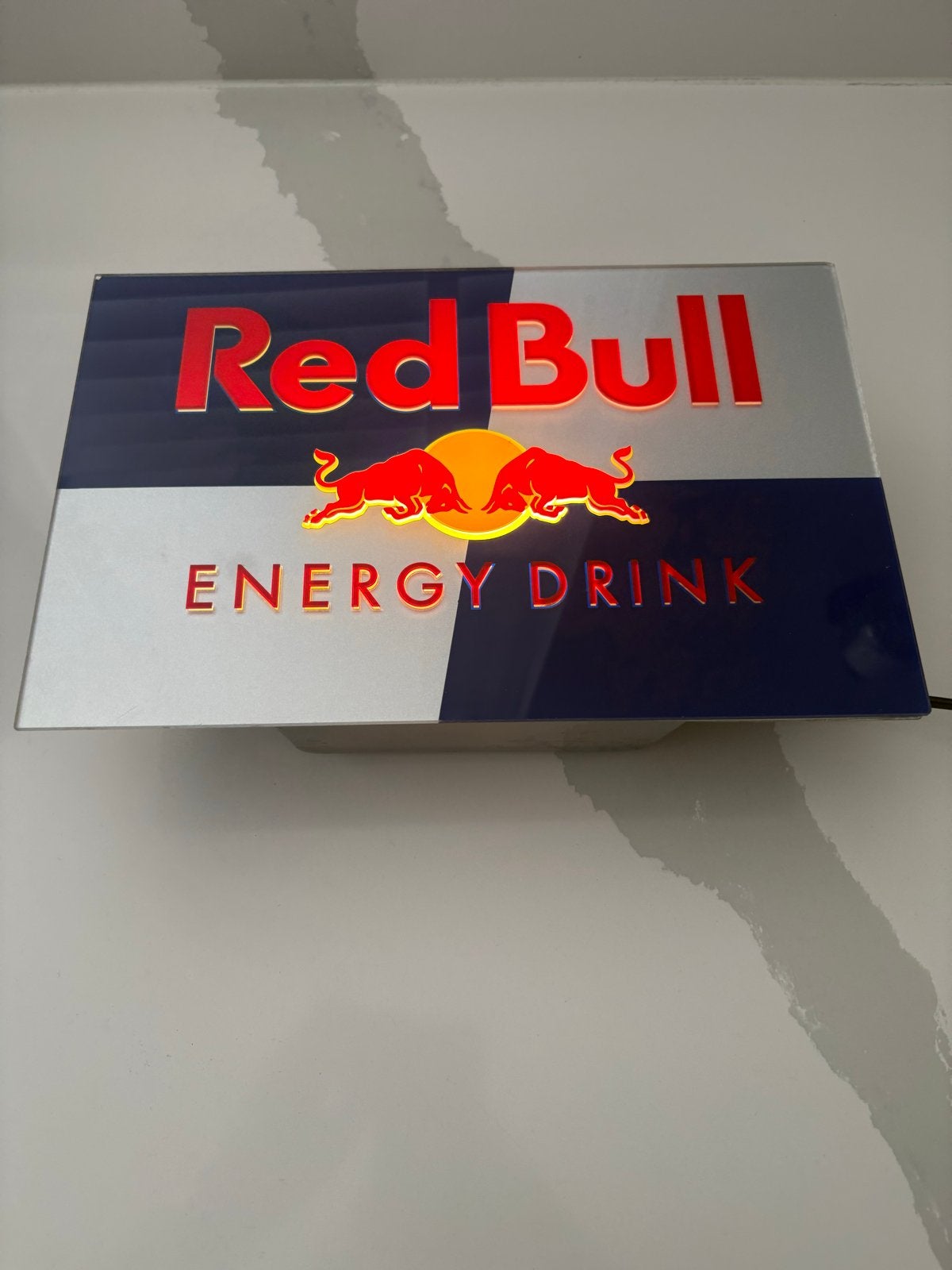 Red Bull Lichtbak - Origineel Reclamebord, Verzamelen, Merken en Reclamevoorwerpen, Verzenden, Zo goed als nieuw, Gebruiksvoorwerp