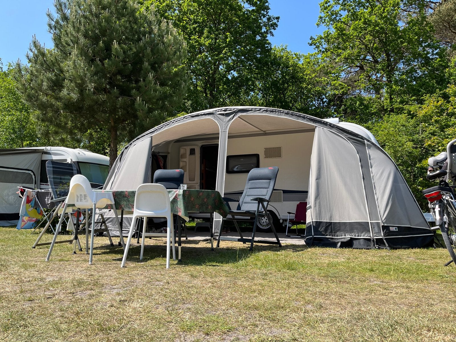 Unico Bologna voortent maat 12 – diepte 280 cm, Ophalen, Zo goed als nieuw, Tot en met 4