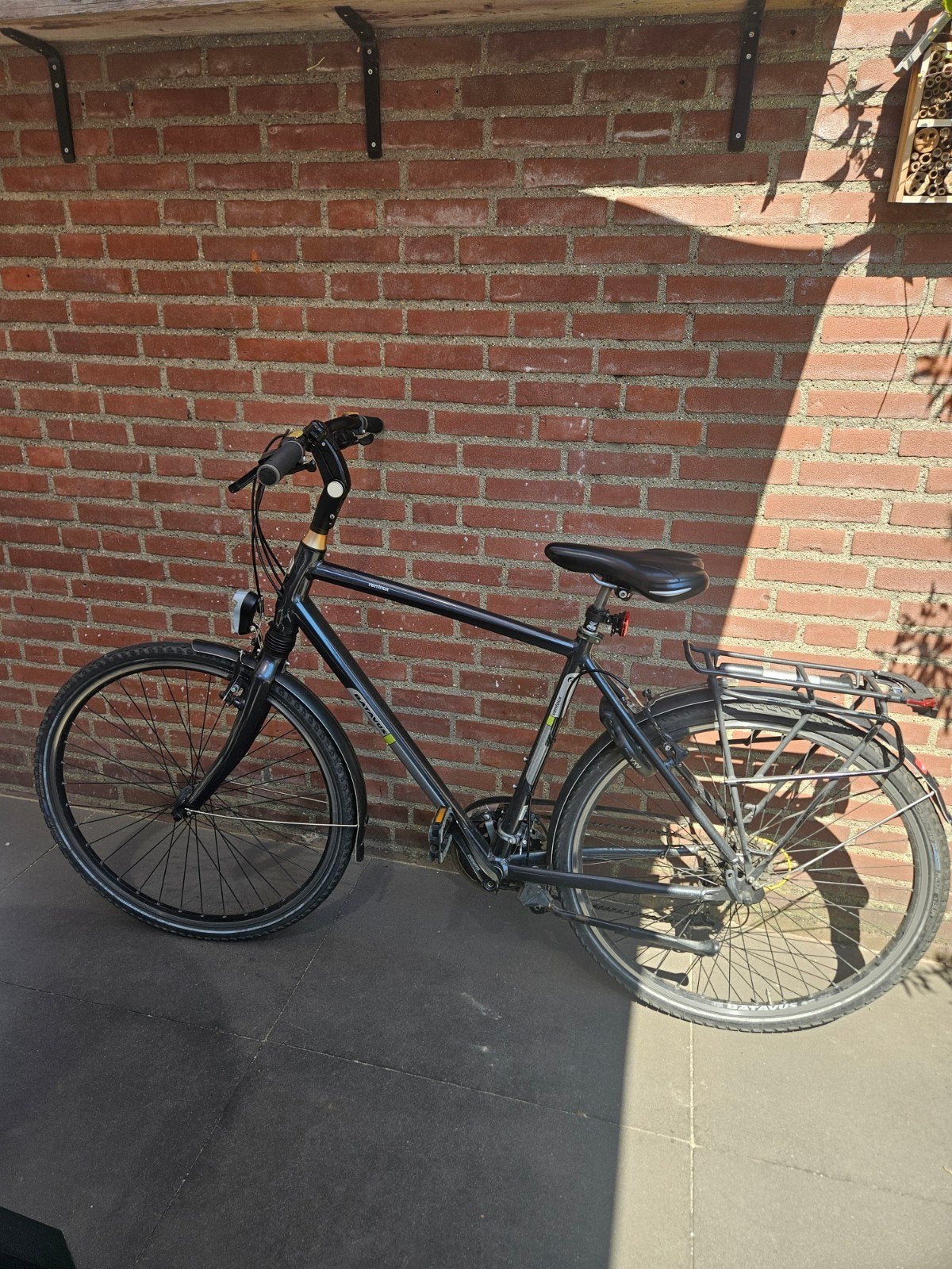 Batavus Ventoux herenfiets - Framehoogte 53cm, Ophalen, Gebruikt, Velgrem, Versnellingen
