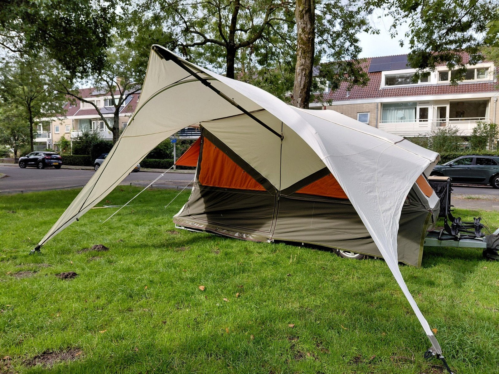 Vouwwagen Holtkamper Nano (2023), met mover, Caravans en Kamperen, Ophalen