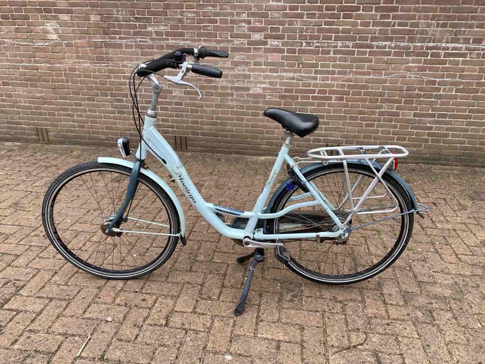 Montego Damesfiets - Lichtblauw, Gebruikt, Ophalen, Overige merken, 53 tot 56 cm, Gebruikt