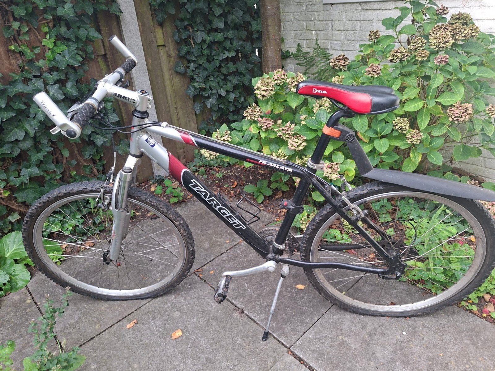 Mountainbike Target, Gebruikt, Velgrem, 49 tot 53 cm, Dames