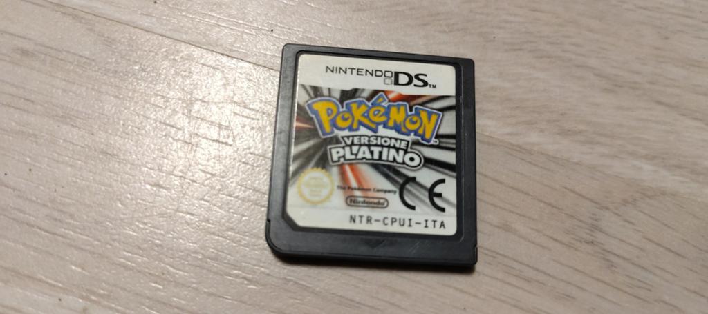 Pokémon Platina (Italiaanse versie) Nintendo DS, Spelcomputers en Games, 1 speler, Ophalen of Verzenden, Zo goed als nieuw, Role Playing Game (Rpg)