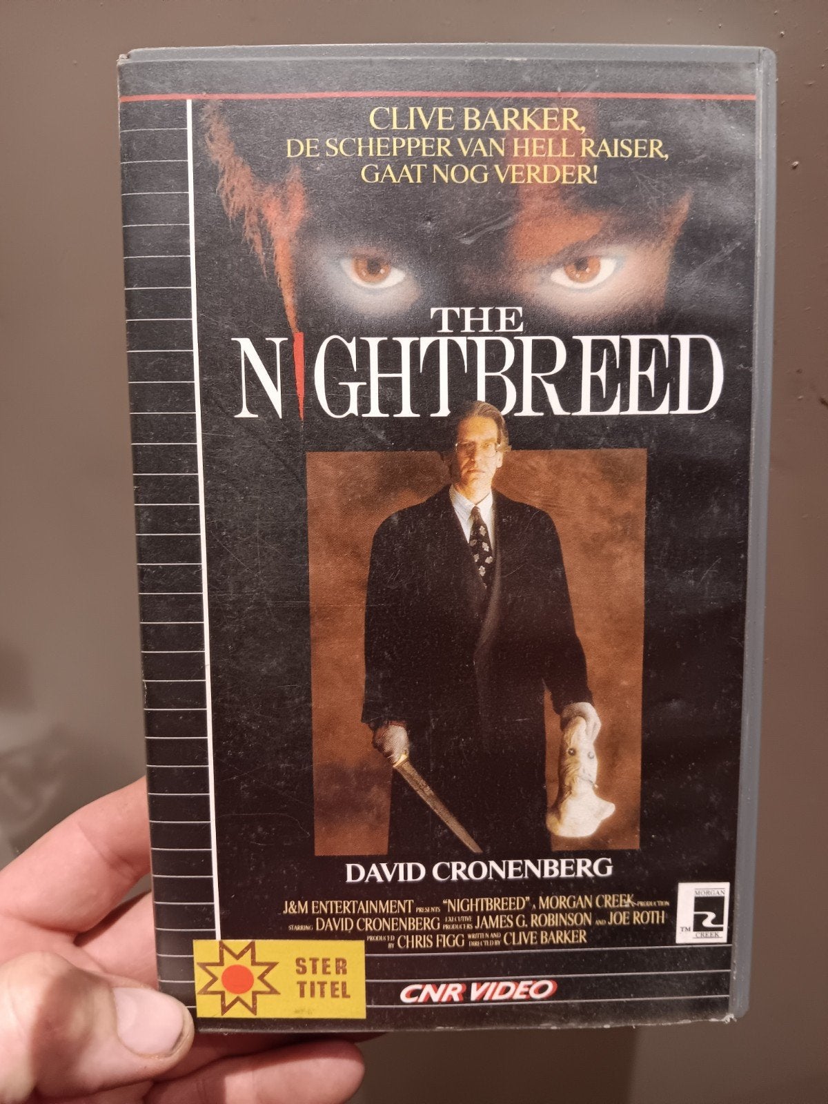 vhs videoband the nightbreed vhs videoband ex rental, Vanaf 16 jaar, Ophalen of Verzenden, Zo goed als nieuw, Overige genres