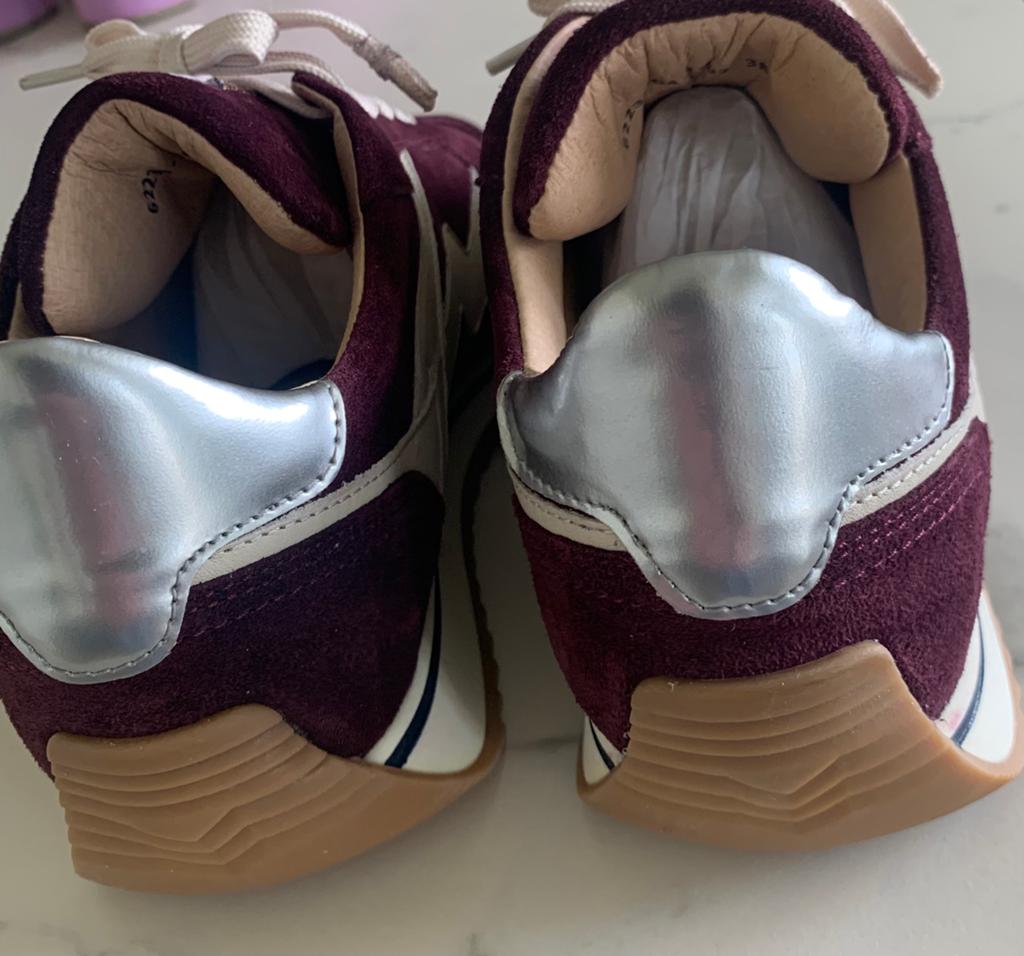Sneakers maat 38 van VIA VAI, Ophalen of Verzenden, Zo goed als nieuw, Rood, Sneakers of Gympen