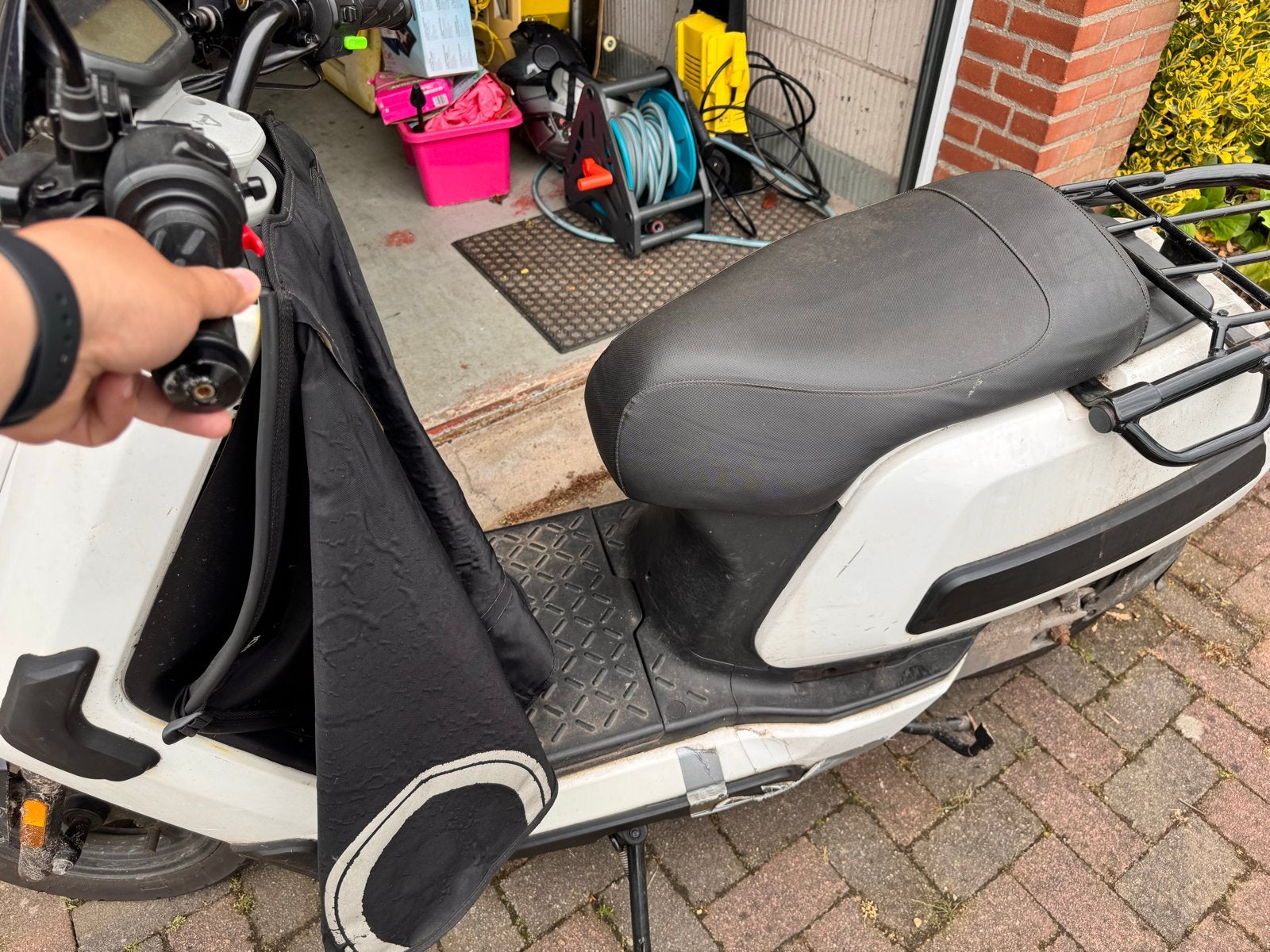 Niu NQi Cargo Elektrische Scooter, Fietsen en Brommers, Snorfietsen en Snorscooters, Overige merken, Gebruikt, Elektrisch, Ophalen of Verzenden