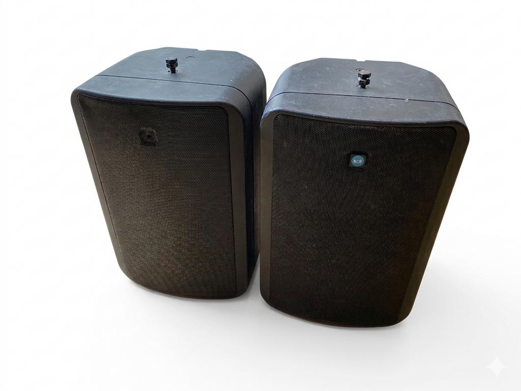 RCF Monitor 8 Passieve Luidsprekers - 300W, 8 Ohm, Gebruikt, 120 watt of meer, Front, Rear of Stereo speakers, Ophalen