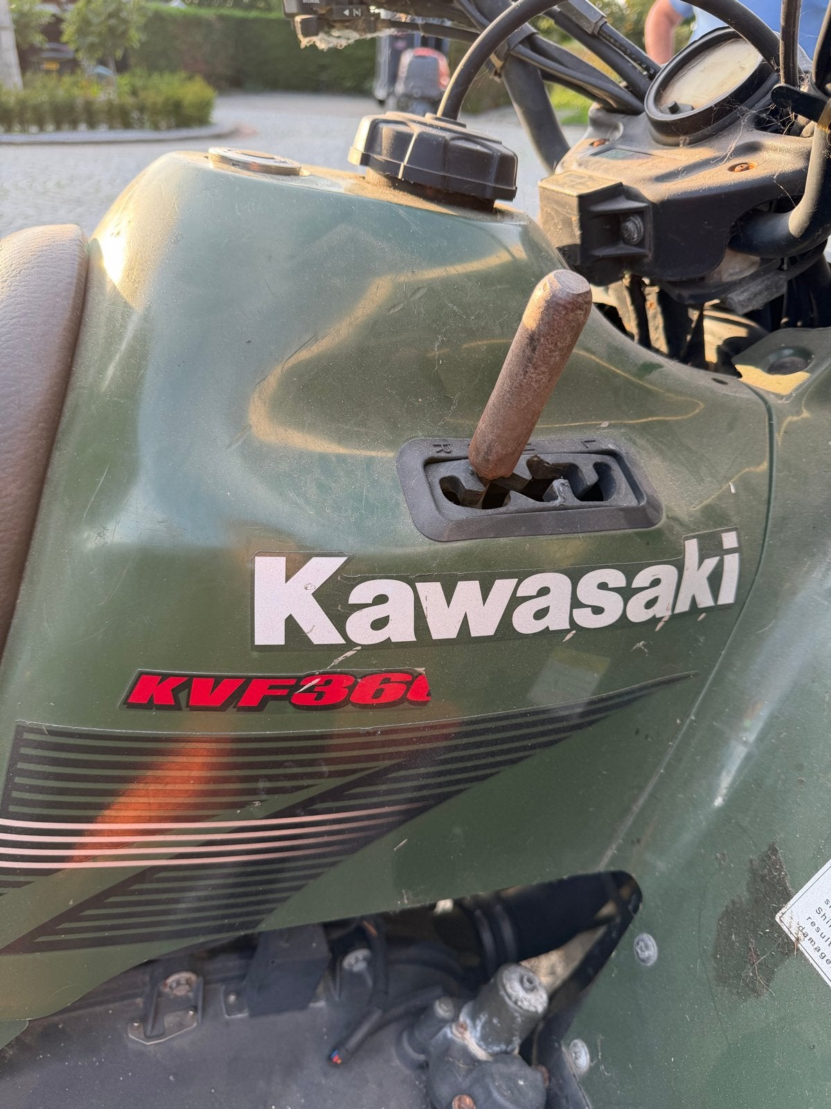 Goed werkende Kawasaki KVF360 Quad, Ophalen of Verzenden