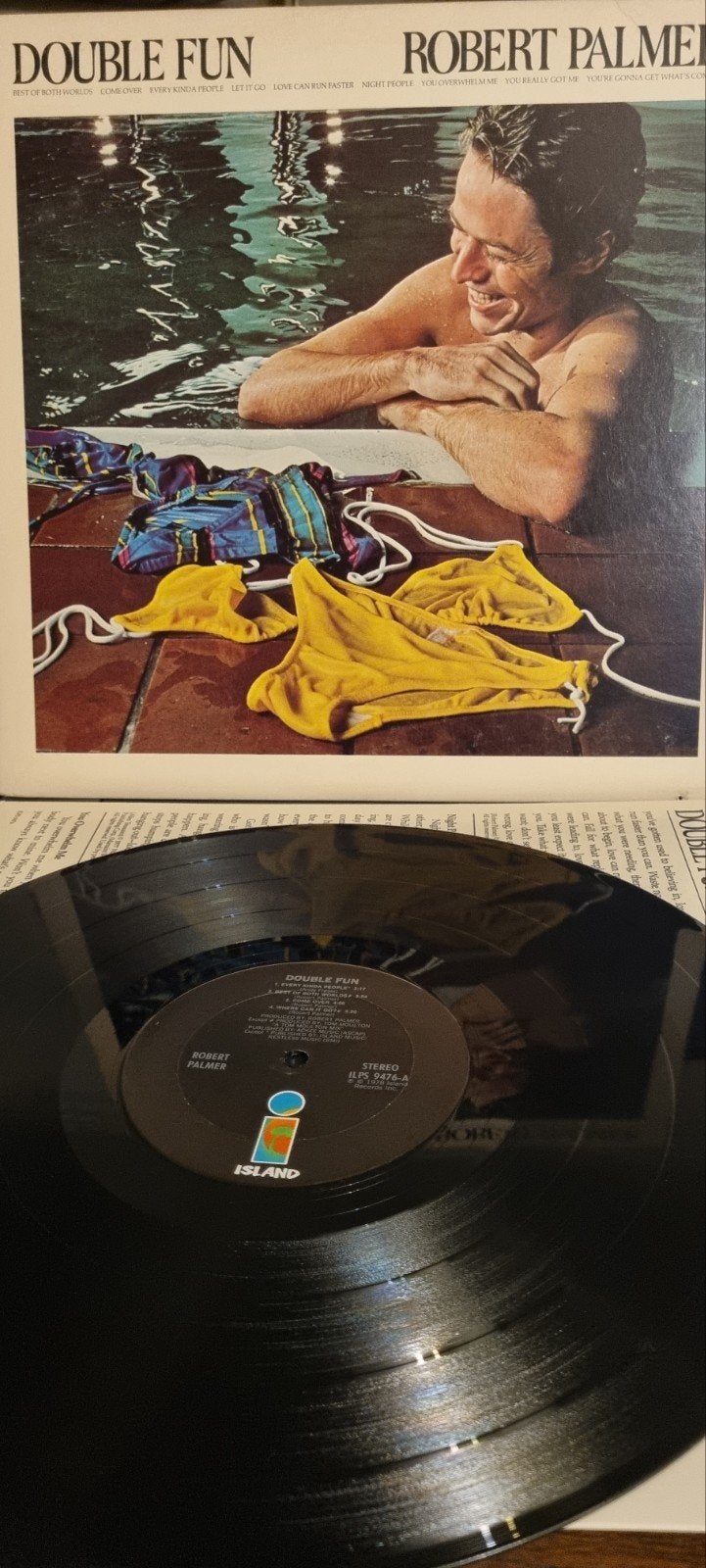 Robert Palmer - Double Fun LP (1978), Ophalen of Verzenden, Gebruikt