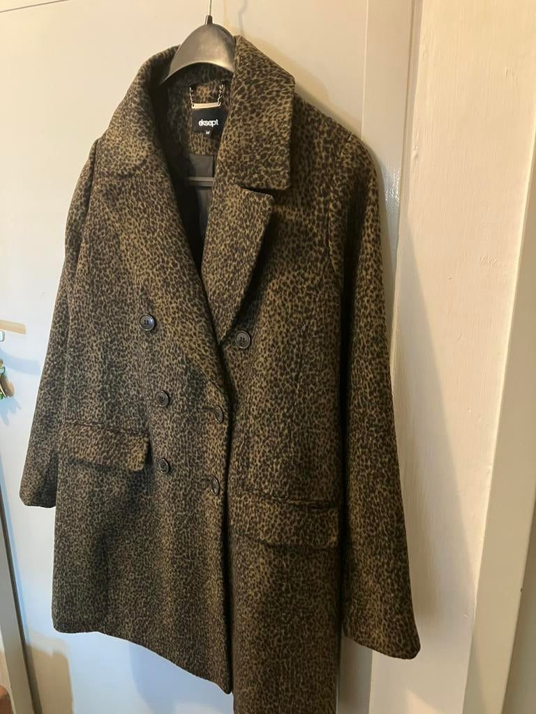 Eksept jas dames, Kleding | Dames, Jassen | Winter, Ophalen, Zo goed als nieuw, Maat 38/40 (M), Zwart