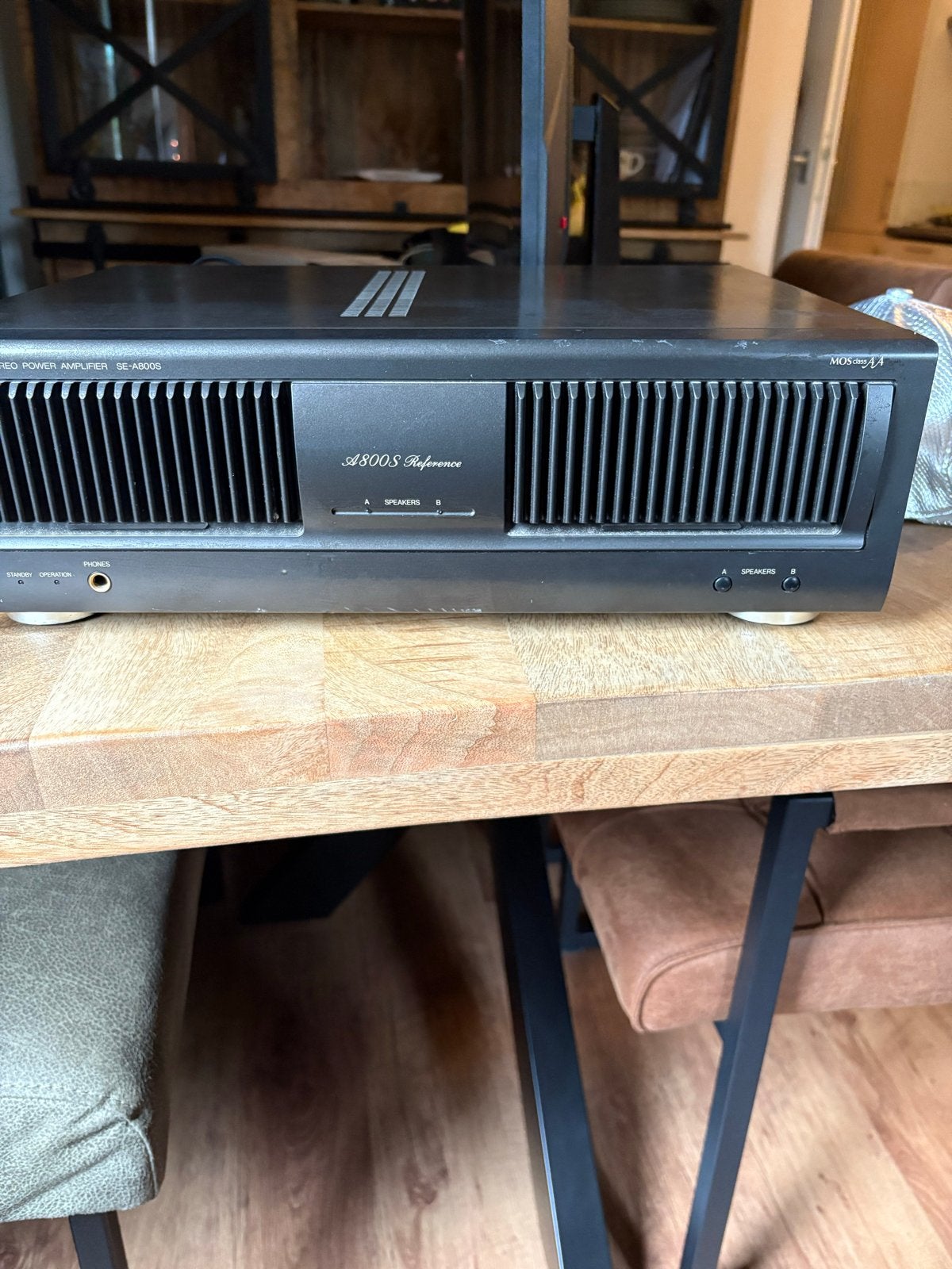 Technics SE-A800S Reference Stereo Eindversterker, Audio, Tv en Foto, Versterkers en Receivers, Overige merken, Gebruikt, Ophalen of Verzenden